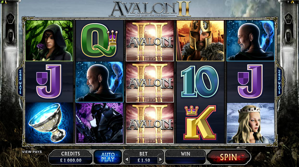 Игровой автомат Авалон 2